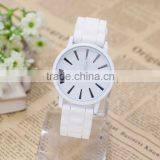 Fashion Summer Candy Color Electronic Quartz Movement Silicone Watches thumbnail-1