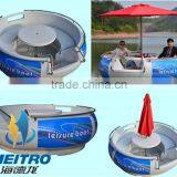 HEITRO BBQ donut boat for entertainment, BBQ leisure boat (6 persons type)