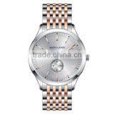 Silver Stainless Steel Geneva 6004D Movement Price of Quartz Watches thumbnail-3