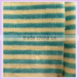 polyester fake fur plush fabric manufacturer wholesale stripe painting roller brush fabric