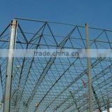 galvanized Q235/Q345 steel space truss structure