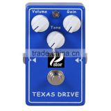hand made guitar effect pedal texas drive