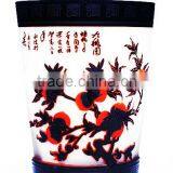 2014 New Special 3D-Carved Square Flower Glass Vase thumbnail-1