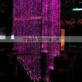China manufacturer wedding diy fiber optic lighting curtain for wedding planners company