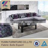 Space Saving Furniture Wedding Flocking Sofa Fabric