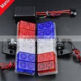 12V 12LEDs DIY Square Motorcycle Flashing Warning Light Emergency Lamp thumbnail-1