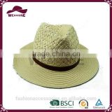 Cheap straw hat, paper straw hat made in china