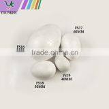 Plain White Colour Polystyrene Egg thumbnail-2