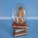 lifesome baby angel snow globe for innder home decoration
