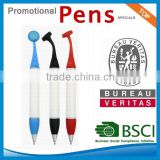 Novel magnet plastic pen with customer logo for promotion twist pen office & school supplies