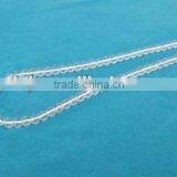 Natural 8mm Clear Quartz Crystal Necklace