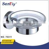 Wall Mounted Bathroom Accessories Brass Soap Dish 70011G thumbnail-2