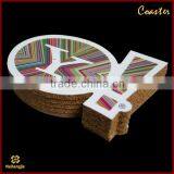 Special Shape Advertising Cork Coaster thumbnail-3