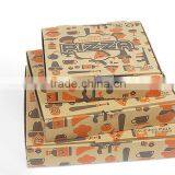 Takeout Kraft Paper Pizza Box thumbnail-2