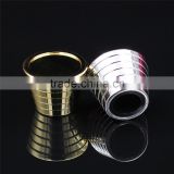 wholesale high end gold round plastic perfume lid