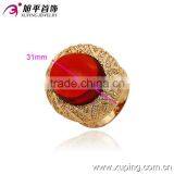 13356 Xuping Fashion Jewelry China Wholesale 18k Gold Ring Designs Luxury Glass Rings Charm Jewelery for Women thumbnail-1