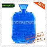 Premium Blue Large PVC Hot Water Bottle Wholesale Price China Imports