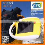 SORBO Consumer Electronic Portable Power Bank for Mobile Phone,Multi-function Solar Charger With LED Torch Light China Supplier thumbnail-2
