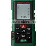 0.05-40 Meters Laser Distance Meter Measurer Range Finder Built-in Bubble Level Leveler Ruler