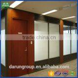 Modern Design Wood Grain Glass Partition Wall