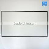 100 Inch HD Front Projection Screen With Black Border / Simple Roll up Projection Screen thumbnail-6