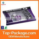 High Quality Custom Clear Plastic Pillow Box Packaging