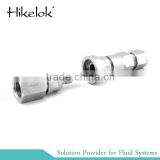 stainless steel ss316 304 Brass Steel M14*1.5 M18*1.5 M20*1.5 quick coupling valve