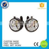 Newest Design Wholesale Blue Stone Cufflinks Set thumbnail-4