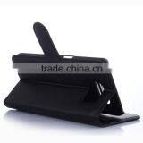 Factory Price Lichee Leather Pouch Wallet Case Folio Stand Cover Case for Samsung GALAXY S6 Edge thumbnail-6