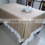 natural jute table cloth