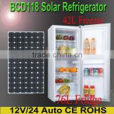 12V/24V DC High Efficiency BCD118 Solar Freezer, Solar Fridge,Solar refrigerator