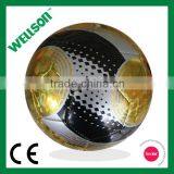 Golden Laser Shine PVC Material Football thumbnail-1