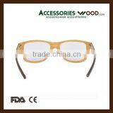 Hot Selling Sunglasses & Optical Frames Veneer Wood Glasses Frames With Acetate Temple OEM Design Available thumbnail-3