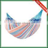 Wholesale Cheap OEM Custom Canvas Double Cotton Sleeping Hammock thumbnail-1