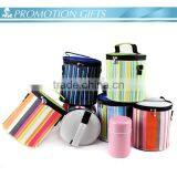 2015 New Style Barrel Shape Insulated Mens Lunch Cooler Bag With Durable Hard Liner thumbnail-1