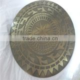 Red bronze electroplating processing nameplate signs