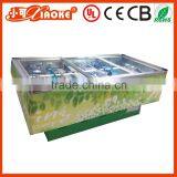 2m Glass Top Doors Quick Frozen Chest Freezer thumbnail-1