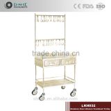 LKH032 Stainless Steel Infusion Treatment Trolley Medical trolley