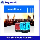New Smart Mini S28 Support TF Card Built in Microphone from China Bluetooth Speaker with High Quality