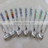 Tea Spoon in Heart Shape , Spoon Types , Personalized Chopsticks thumbnail-3