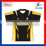 280gsm Polyester Rugby Jersey,short Sleeve Wholesale Women Rugby Top thumbnail-1