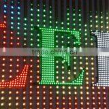 Black Pcb 8x32 Pixel Pitch 10mm, RGB Ws2812 Flexible Led Matrix thumbnail-4