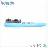 Hot Selling 2 in 1 Professional PTC Heating Fast Hair Straightener Brush Lcd Digital thumbnail-5