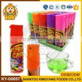 Lighter Shape Funny Spray Liquid Candy