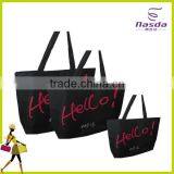 Black Simple Practical Recycling Shopping Bag thumbnail-1