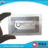 Rfid 13.56MHz S50 Clear Nfc Card With Printing