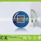Printing Eco-friendly Key Epoxy Tag With QR Barcode From Gold Suppler