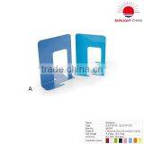 BE007 Antique Metal Bookends With Colors as Requested Galvanized Iron Bookend thumbnail-1