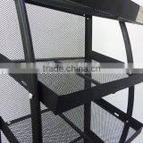 5-tier Solid Metal Floor Diamond Newspaper Display Holder thumbnail-6