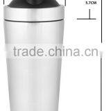 Amazon Hot Sales Custom Printing Logo 900ml/30 Counce #304 18/8 Stainless Steel BPA Free Protein Water Bottle Shaker thumbnail-2